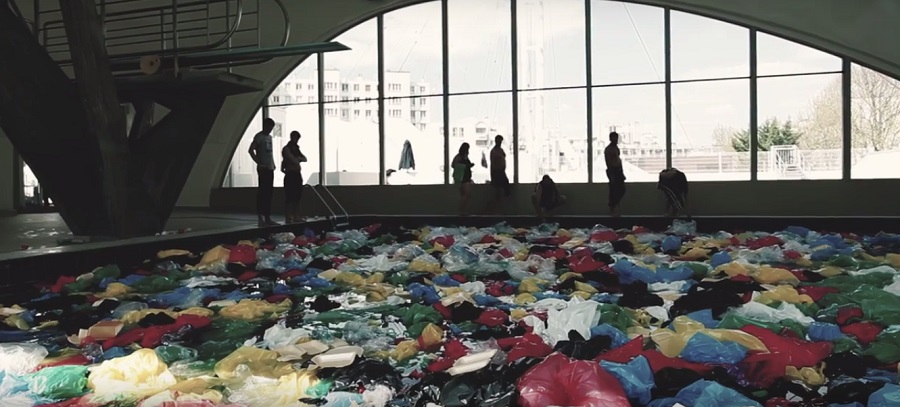 Un mar de plástico pero en piscina. Sea Shepherd Global 3