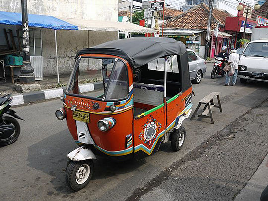  Tuk Tuckde India, Sri Lanka o Indonesia