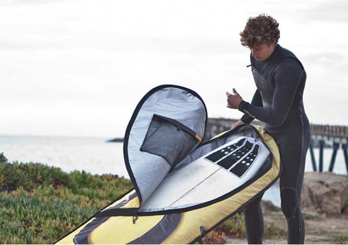 materia de surf, funda