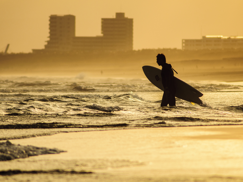 guía de surf Japón