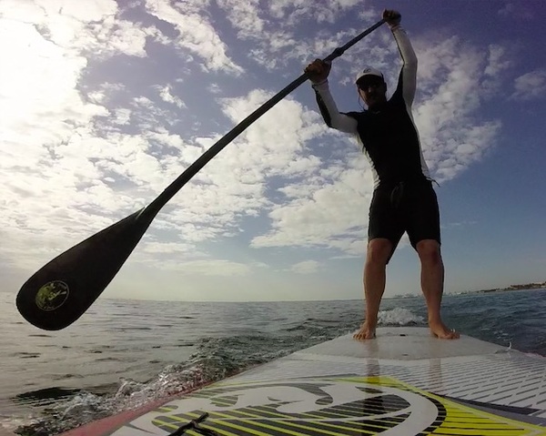 paddle surf