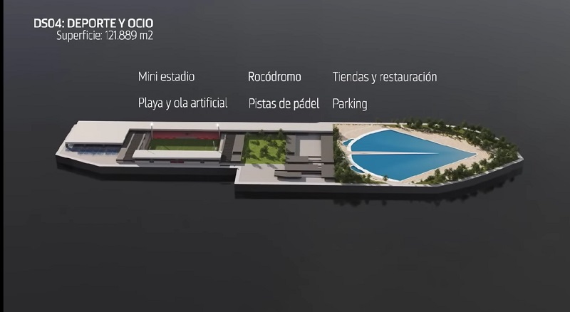Wavegarden proyecto Atlético Madrid
