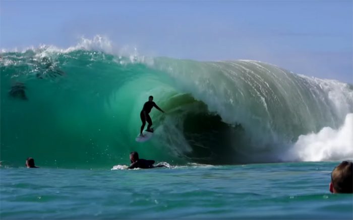La ola de Kirra en Gold Coast Australia