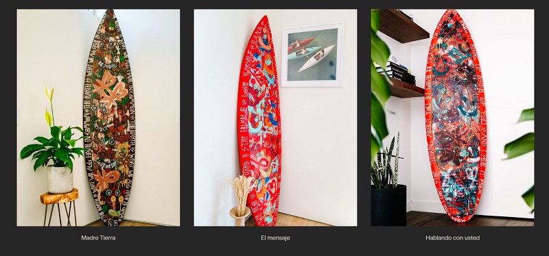 Alex Silver surf art