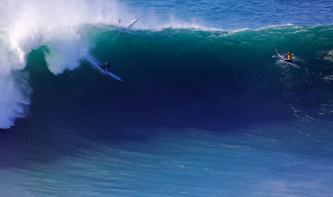 la ola de Nazaré