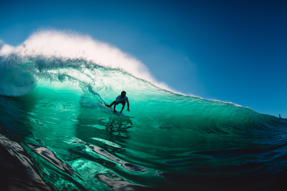 surf y olas