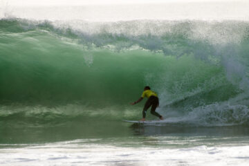 “La belleza del surf en una foto es la unión perfecta entre el poder del mar y la libertad humana”