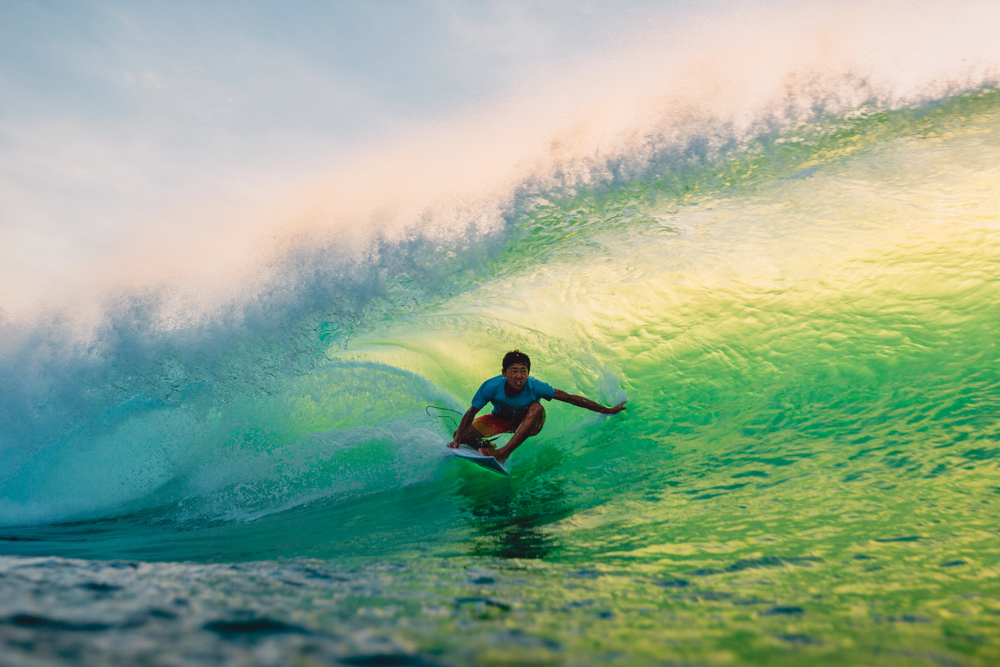 surf y olas