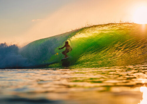 “Una ola no se atrapa, se vive, ya que el surf es la danza  con el mar”