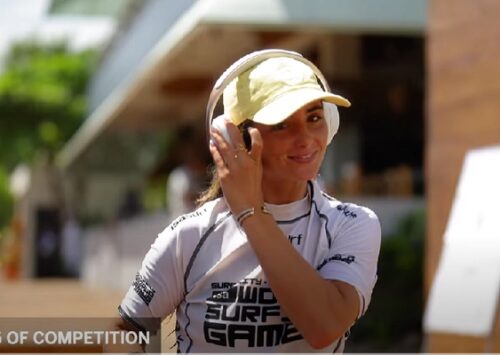 CARRERA POR EQUIPOS EN LOS ISA WORLD SURFING GAMES 2025