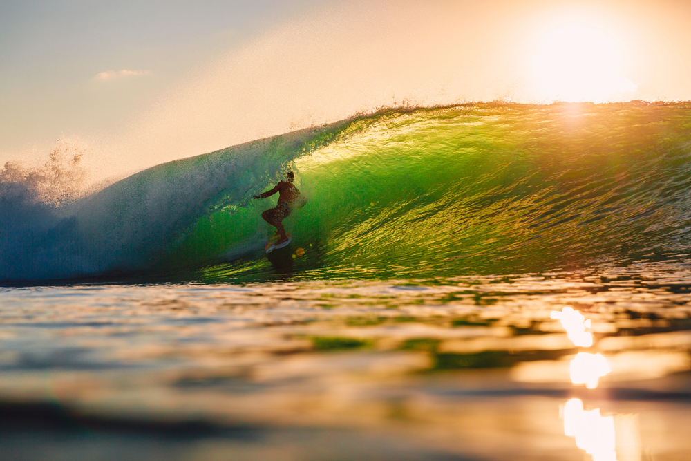 surf y olas