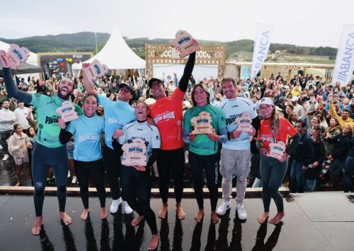GUILHERME RIBEIRO Y ANAT LELIOR, CAMPEONES DEL ABANCA PANTÍN CLASSIC GALICIA PRO 2025