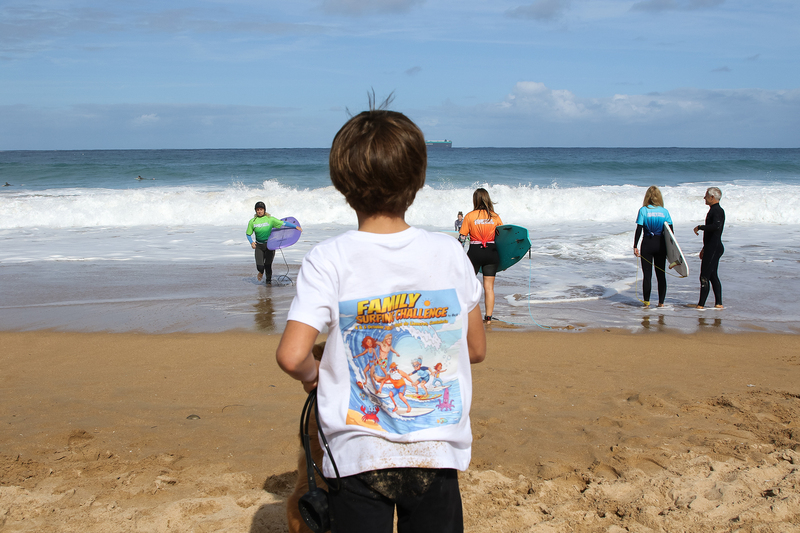 Family Surfing Challenge