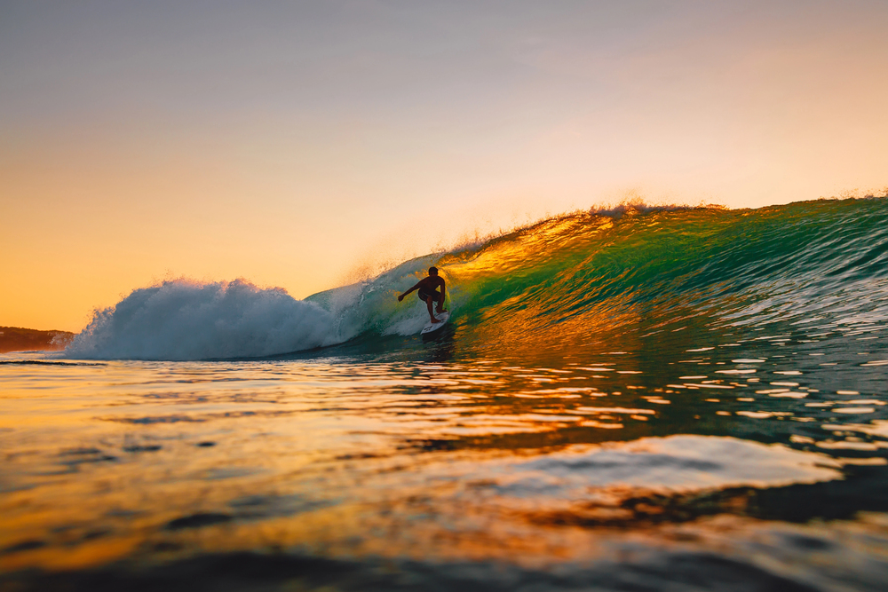 surf y olas