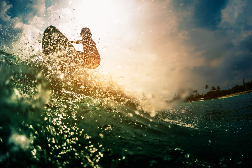 surf y olas