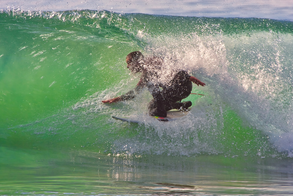 surf y olas