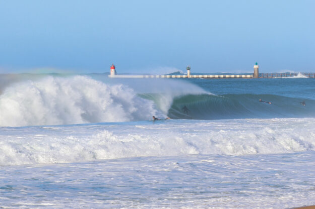 olas francesas en capbreton