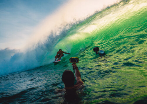 “Hay olas que se viven y olas que se guardan para siempre en una imagen”