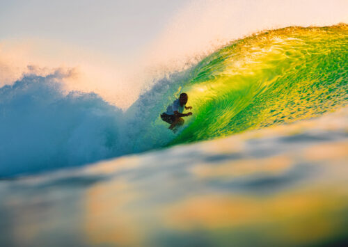 “Las olas nos enseñan que la belleza también puede ser fuerza”