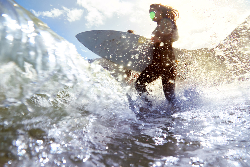 surf y olas