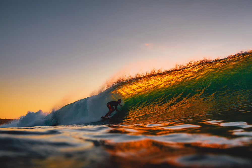 surf y olas