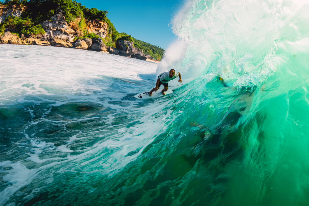 surf y olas