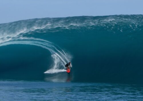 TEAHUPO’O RUGE:  OLAS XXL