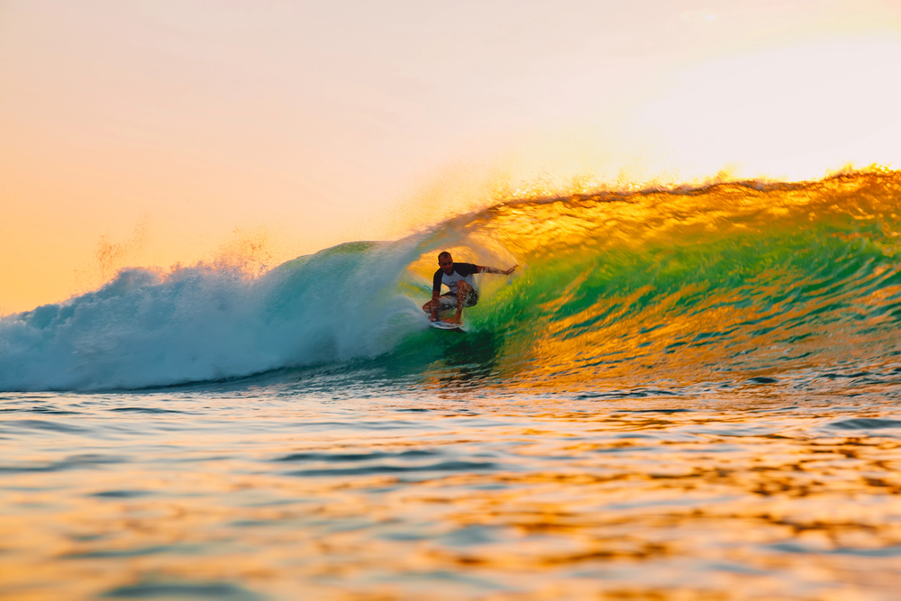 surf y olas