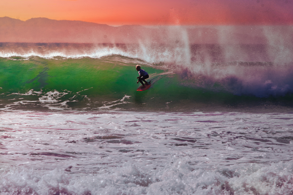 surf y olas