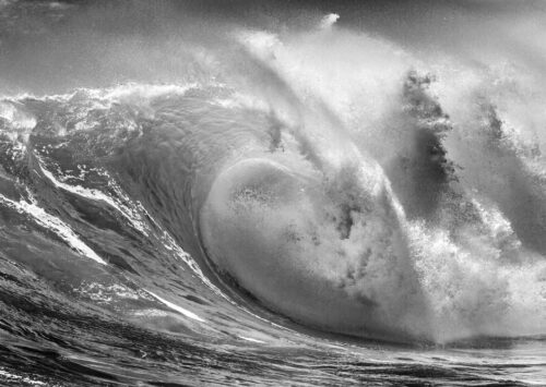 “Cada ola cuenta una historia diferente, moldeada por el viento, la marea y la fuerza inagotable del océano”