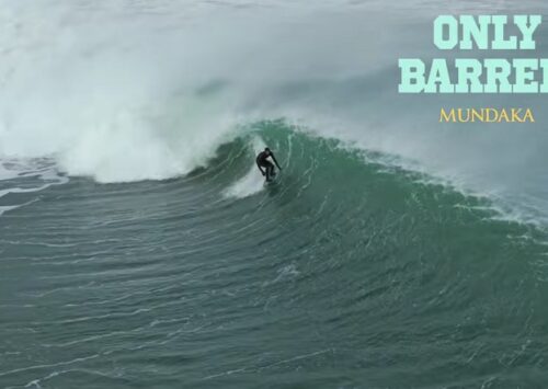 Only Barrels en Mundaka: cuando la Barra se convierte en un túnel de agua