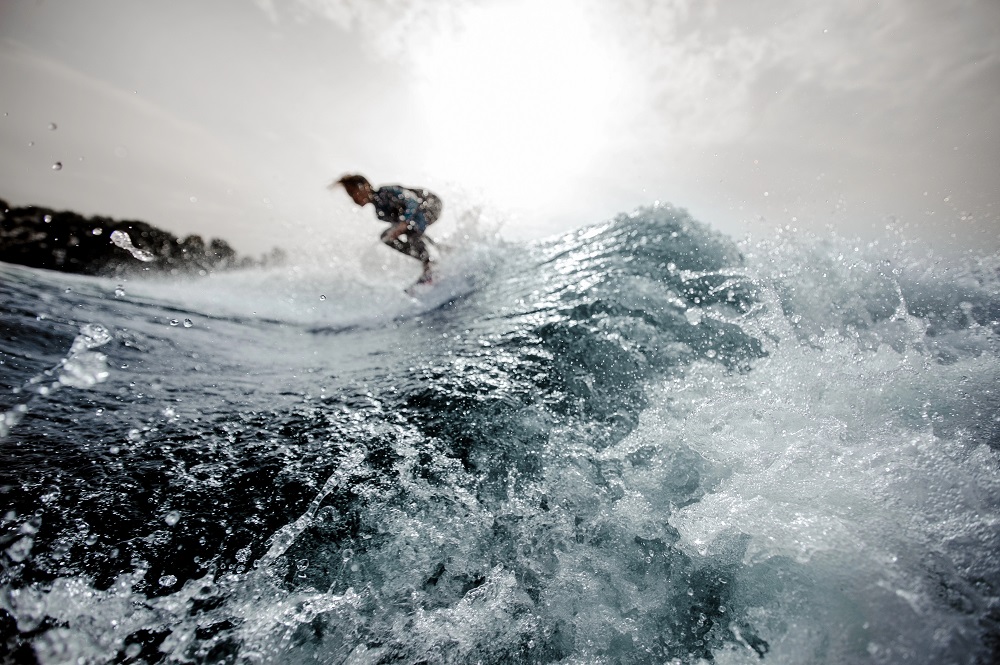 surf y olas
