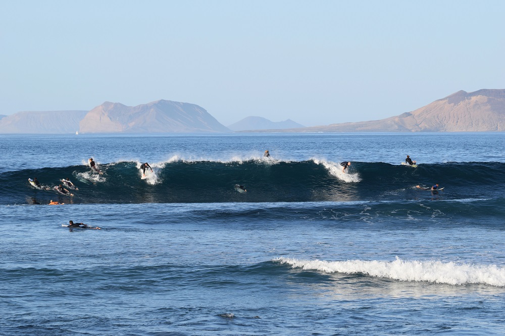 surf y olas