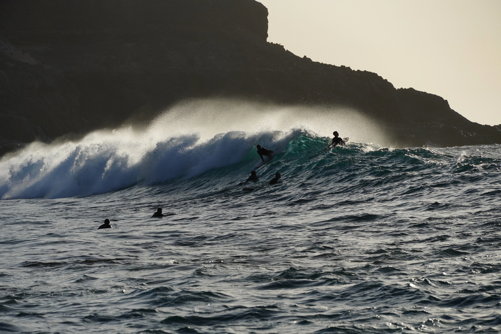 surf y olas