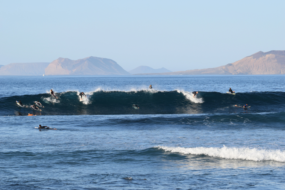 surf y olas