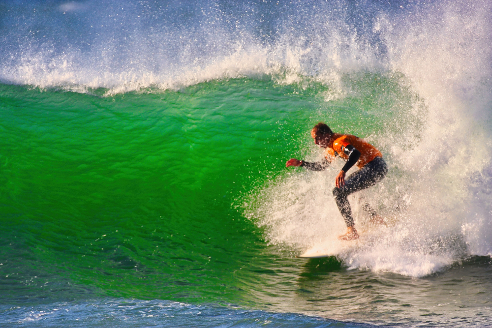 surf y olas