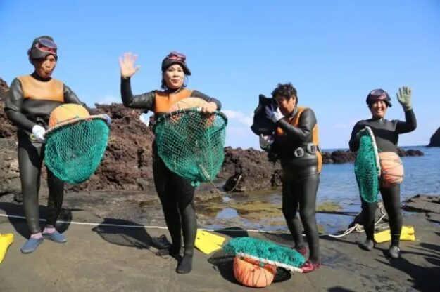 abuelas Haenyeo de Corea