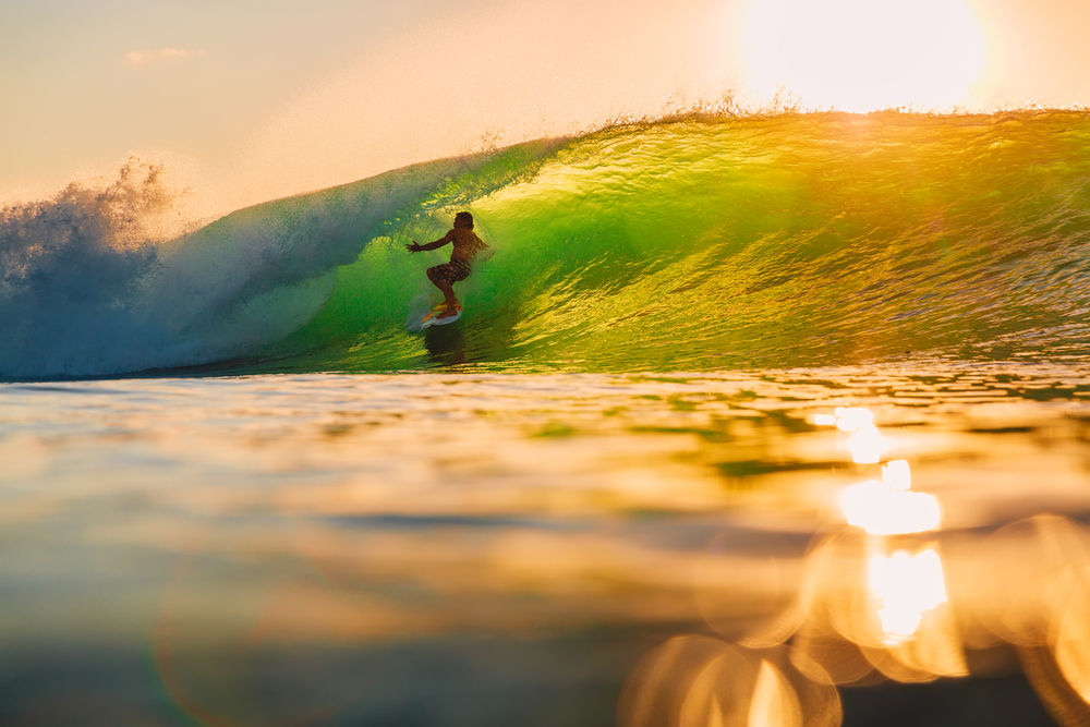 surf y olas